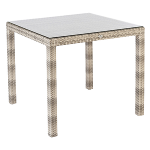 Table à manger moderne haute en rotin faite à la main, mobilier d'extérieur nouvelle fabrication pour restaurant, café, jardin, villa en Indonésie - Product Image 1