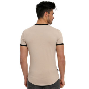 <b>Men</b> Slim Fit t Shirt Custom logo DTG Printing Cotton <b>Stretch</b> T-Shirts <b>Men's</b> Cotton <b>Stretch</b> Jersey T Shirt - Product Image 6