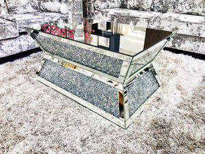 Awesome Crystal <b>Cocktail</b> <b>Tables</b> for Home Hotel Restaurant <b>Table</b> Silver Color Stylish Metal Furniture Center Tea Coffee Tabletop - Product Image 5