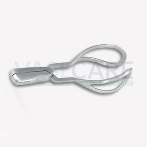 Pinza obstétrica Vaginal Laufe Pipers, fórceps genecológicos de entrega Normal con cuchillas curvas de Metal de acero inoxidable Vaslcare - Product Image 4