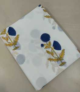 Jaipur fabriqué à la main 100% coton bloc de main imprimé tissu fait à la main traditionnel écologique respirant bloc impression coton tissu - Product Image 5