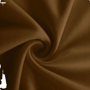 Ensemble 2 pièces écologique personnalisé avec logo vintage pour femme : sweat-shirt à manches longues et col rond et short en polaire oversize - Product Image 1