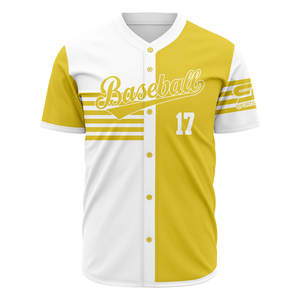 Jersey de Softbol de Impresión 3D de Buena Calidad, Jersey de Béisbol con Impresión Personalizada OEM, Uniforme de Béisbol con MOQ Bajo - Product Image 5