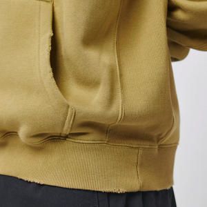 Sweat à capuche surdimensionné personnalisé | Pull Streetwear Hip Hop en gros | Fournisseur de sweat-shirt en coton unisexe OEM - Product Image 4