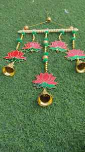 Fait main indien Rajasthani coloré Design tenture murale pièce maîtresse pour la décoration et les cadeaux déco de Noël Diwali décor suspendu - Product Image 6