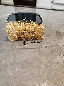 Premium Handmade Luxury Resin <b>Coasters</b> 4X4 Inches Customizable Colors Decorative <b>Drink</b> <b>Coaster</b> Set Tradebyd - Product Image 4