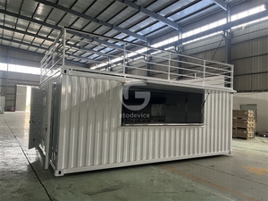 Café-bar en conteneur extensible <span class=keywords><strong>de</strong></span> luxe <span class=keywords><strong>de</strong></span> 20 pieds, boutique en conteneur personnalisée avec mobilier, solution tout-en-un pour boutique/bureau/magasin - Product Image 4