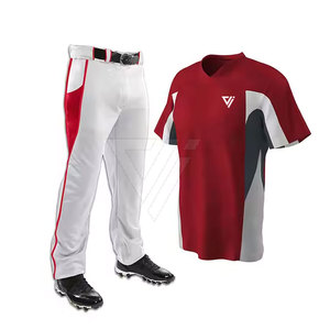 Tenues de baseball professionnelles pour équipe, ensembles de vêtements de sport respirants et à séchage rapide - Product Image 2