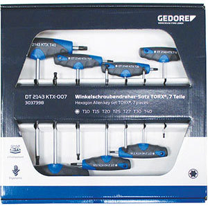 913gdt Internal Polygon Set of <b>Torx</b> Screw Wrenches 9 Piece with Unique Head Type for Convenient Use - Product Image 1