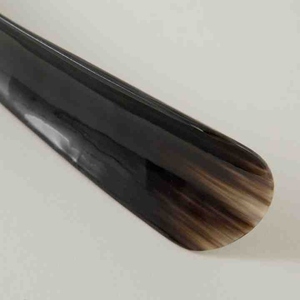 Elegante cuerno de vaca y cuerno de zapato de búfalo para cada estilo de zapato Cuerno de búfalo natural Ayudante de zapato de madera Regalo para el hogar para hombres - Product Image 3