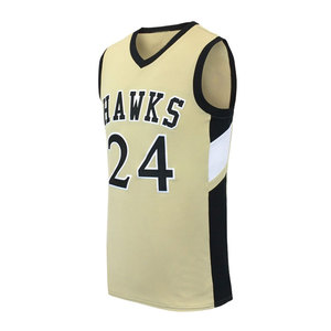 Ensemble de maillots de basket-ball réversibles personnalisés, 100% polyester, uniforme sportif, logo imprimé, vêtements d'équipe - Product Image 2