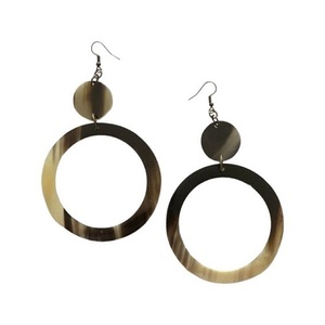 Affordable Price <b>Top</b> Quality Latest Design Buffalo Horn Earing Women New Fashion Jewelry Earing for Bulk Buyers - Product Image 3