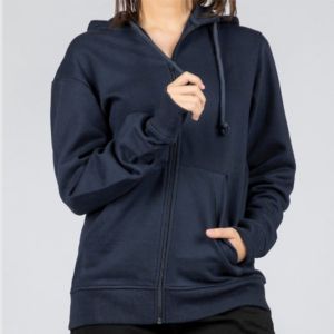 Nueva venta al por mayor de algodón con capucha de color azul marino pakistaní con colores personalizados y bordado al mejor precio gran oferta Sudadera con capucha unisex - Product Image 1