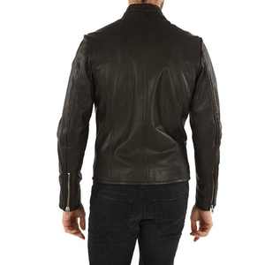 2024 OEM Service Breathable <b>Leather</b> <b>Jackets</b> <b>Men</b> Custom Color <b>Men</b> <b>Leather</b> <b>Jacket</b> Full Sleeve <b>Jacket</b> for <b>Men</b> <b>jacket</b> for <b>men</b> - Product Image 2