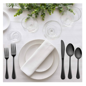 Cuchara de cena de acero con espejo, de 4 piezas juego personalizado, tenedor/cuchillo de mantequilla/cuchara de postre, fabricación de nueva cuchara artesanal - Product Image 5