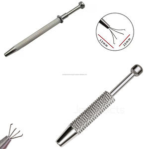 WORLD PRECISION SURGICAL WPS-PBG-01 Manual ISO13485 Certified Stainless Steel Septum Piercing Forceps Piercing Ball <b>Grabber</b> <b>Tool</b> - Product Image 4