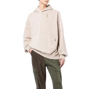 Sweat à capuche oversize en tissu épais et délavé, nouvelle arrivée, qualité supérieure, mode pour homme - Product Image 1