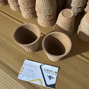 Disposable Clay <b>Tea</b> Eco-Friendly <b>Mug</b> with Handles Customized Color & Logo <b>for</b> Coffee <b>Tea</b> Milk Party Service Business Gift - Product Image 2