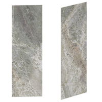 Sélection Spéciale Carreaux en Grès Céramique 100% Italien Effet Marbre Brillant Carré Ivoire/Blanc pour Design Graphique de Villas