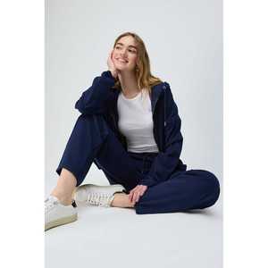 Pantalon de survêtement large bleu marine - Product Image 3