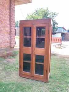 Petites unités de rangement Almirah classiques et vintage de luxe Armoires de cuisine en bois massif de style design antique moderne - Product Image 3