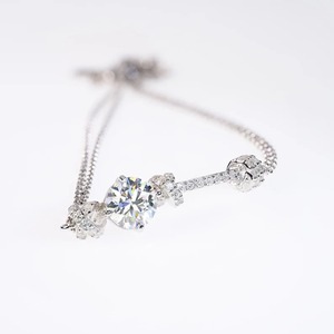 สร้อยข้อมือเพชรโมอิสทรงกลมที่สวยงามเครื่องประดับตามสั่งของขวัญที่ดีเยี่ยมสำหรับคุณแม่และภรรยาของคุณ - Product Image 2