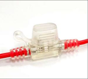 Porte-fusible automobile en ligne AWG 12 à haute capacité de coupure pour fusibles ATP - Product Image 1
