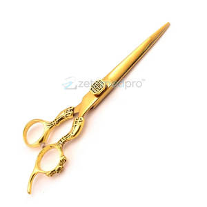 Tijeras de Peluquería Profesionales para Salón, Tijeras de Peluquería con Recubrimiento Dorado de Calidad Profesional, Tijeras para Cortar el Cabello - Product Image 4