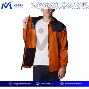 Nouvelles vestes pour hommes fabricant de coupe-vent de randonnée en plein air veste imperméable à l'eau veste coupe-vent personnalisée - Product Image 5