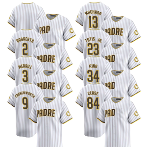Camisetas de Béisbol Edición Limitada San Diego 2025 para Hombre, Uniformes Personalizados con Logos Bordados y Cosidos, Color Blanco - Product Image 1