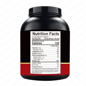 Протеиновый порошок со вкусом шоколада под собственной торговой маркой для восстановления мышц и роста, добавка для взрослых, протеиновый напит в порционных упаковках - Product Image 2