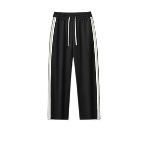 <b>Men's</b> <b>Trousers</b> & Sweatpants <b>for</b> Winter Heavyweight Cotton Fleece <b>Loose</b> Custom Logo Wide Leg <b>Men's</b> <b>Trousers</b> - Product Image 1