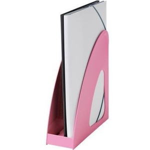 Organizador de Revistas HAN Re-LOOP, 100% Polipropileno Reciclado, Rosa, 7.6 x 25.6 x 23.9 cm, para DIN A4/DIN C4, Hecho en Alemania - Product Image 3