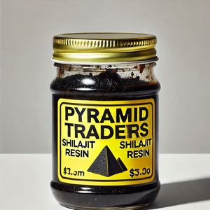 <b>Shilajit</b> Resin 30g Frosted Glass Jar Pure Black Organic 76% Fulvic Acid Premium <b>Natural</b> Health Herbal Himalayan Authentic - Product Image 3