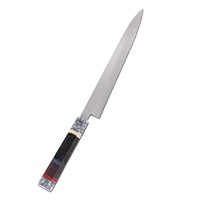 Couteau à sushi japonais de haute qualité poignée G10 couteau à sashimi en acier inoxydable de cuisine à vendre