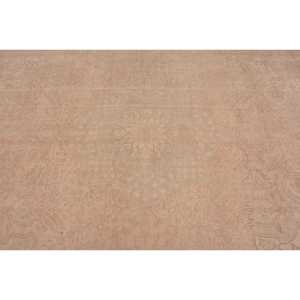 6.6x9.5 ft Rug, Turkish Vintage Rug, <b>Brown</b> <b>Wool</b> Rug - Product Image 5