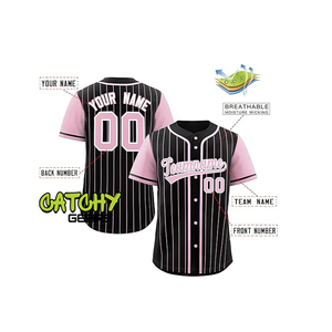 Vente chaude Vêtements De Baseball Uniforme De Sport Maillots De Baseball Vierges En Gros Sublimé Hommes Jeunes Maillot De Baseball - Product Image 6