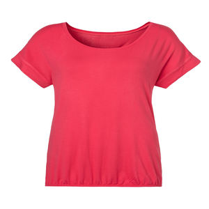 T-shirt d'été en coton de haute qualité à col rond avec logo personnalisé t-shirts à la mode pour femmes vente en gros - Product Image 1