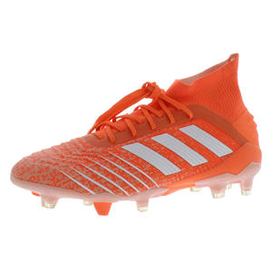 Chaussures Adidas Predator 19.1 Terrain Ferme pour Femmes Couleur : Orange/Blanc 100% Authentiques - Product Image 1