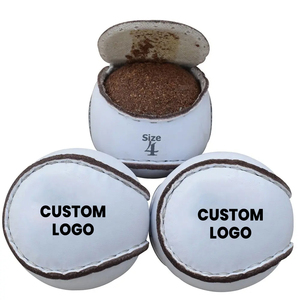 Pelota de béisbol de cuero Pu a granel OEM al por mayor con logotipo personalizado, pelota base ligera promocional para Partido de entrenamiento, corcho para jugar - Product Image 4