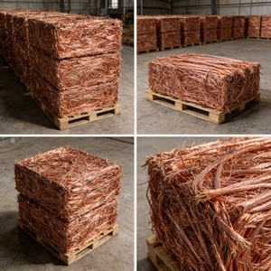 Déchets de fil de cuivre nu brillant, fils de cuivre de haute pureté propres pour la récupération de métaux industriels - Product Image 6