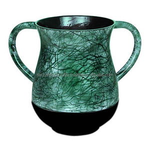 Tasse de lavage à motif de mosaïque en Bronze Vibrant, en acier inoxydable, fabriqué en israël, cadeaux Judaica, lavage à la main, cérémonie, prix personnalisé - Product Image 3
