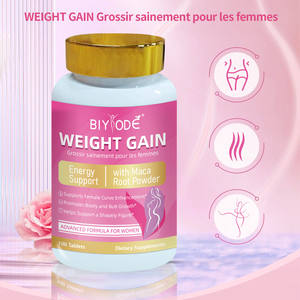 Suplemento de Apoyo al Peso para Mujeres Personalizado OEM, Píldoras Herbales de Maca para Aumentar de Peso y Mejorar la Curva Femenina - Product Image 2