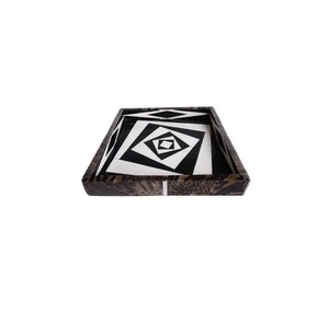 La bandeja para servir con incrustaciones de hueso más vendida, vaso de té, la mejor venta, Hotel, restaurante, incrustaciones de hueso, comida, cena, bandeja para servir, tamaño personalizado - Product Image 6