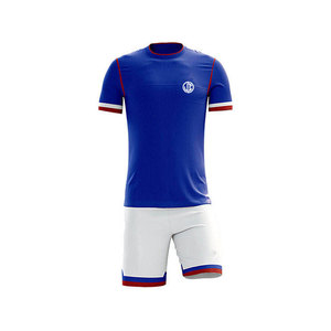 Uniforme de Fútbol 100% Poliéster Transpirable Personalizable, Jersey de Equipo de Alta Calidad, Ropa Deportiva en Venta - Product Image 1