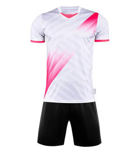รับผลิตเสื้อฟุตบอลแบบซับลิเมชั่นตามสั่ง ขายส่งสำหรับสโมสร ผู้จัดจำหน่ายอุปกรณ์กีฬา บริการ OEM ผลิตจากโพลีเอสเตอร์ 100% เป็นมิตรกับสิ่งแวดล้อม จัดส่งรวดเร็ว - Product Image 6