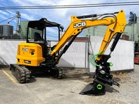 Miniexcavadora JCB 35Z-1 con Motor Laidong, Cilindro Hidráulico Eaton, Control PLC, Bomba y Motor de Caja de Cambios - Alta Eficiencia