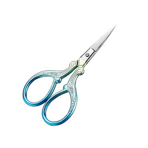 La mejor cuchilla recta para manicura, tijeras para cutículas, herramienta de belleza de acero inoxidable, superficie de corte curvada, manicura afilada - Product Image 6