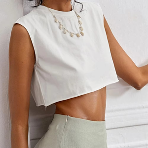 Nuevo estilo de moda Crop Tank Top para mujeres Precio al por mayor Nuevas llegadas Mujeres Venta caliente Gimnasio Fitness Wear Uso al aire libre - Product Image 4