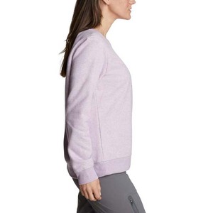 Sweat-shirt femme 100% coton léger respirant solide pour printemps/été Streetwear tenue décontracté avec position du logo avant - Product Image 4